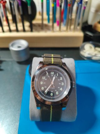 Seiko Field Watch NH35 TMI Mod