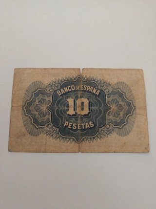 Billete 10 Pesetas Banco de España 1935