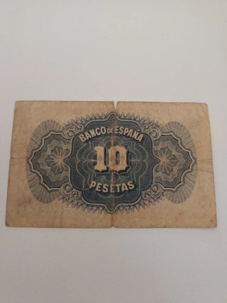 Billete 10 Pesetas Banco de España 1935