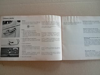 VW Maggiolone 1303 Manuale USO MANUTENZIONE 1972