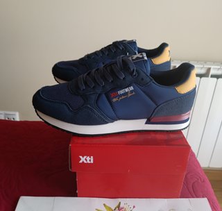 Zapatillas Xti Azul Marino Talla 38