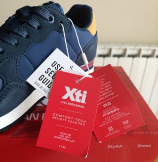 Zapatillas Xti Azul Marino Talla 38