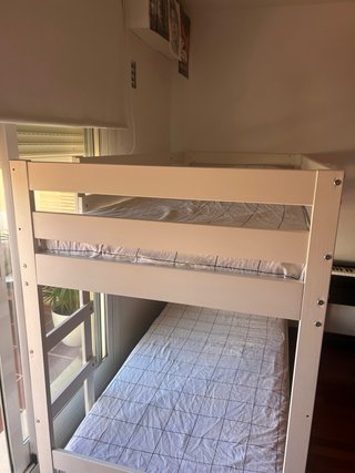 Litera Ikea Blanca Madera