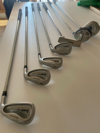 Set de palos de golf mujer + bolsa
