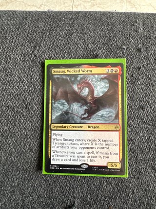 Smaug, Wicked Worm - Magic The Gathering