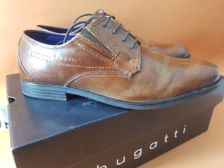 Zapatos Bugatti Derby Marrón Talla 40
