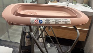 Bañera Plegable Twistshake Rosa