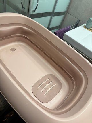 Bañera Plegable Twistshake Rosa