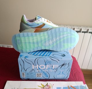 Zapatillas HOFF Piel Talla 39 Azul/Verde de 134€