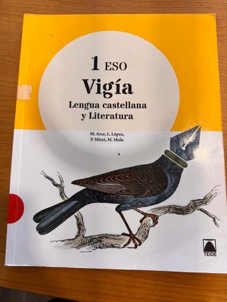 Vigía lengua castellana y Literatura 1 ESO