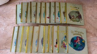 Colección de 80 cuentos Disney en muy buen estado.