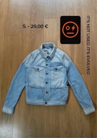 Chaqueta vaquera hombre de G-Star Raw (S)