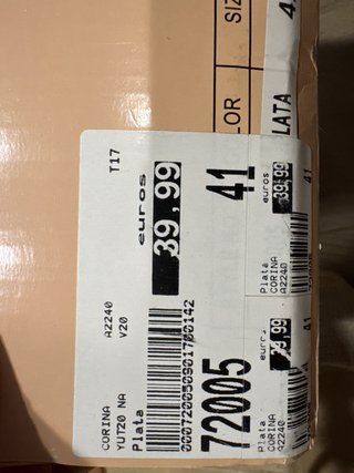 Alpargatas doradas nuevas sin estrenar