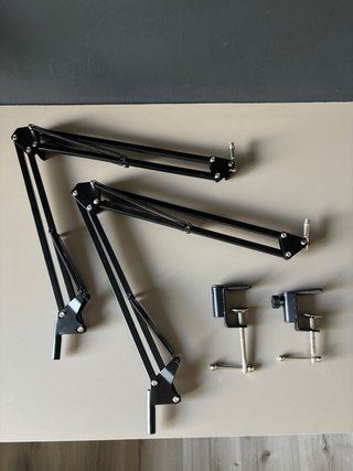 Pack 2 Brazos Metálicos Soporte