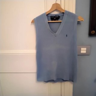 Chaleco Ralph Lauren Azul Talla M0
