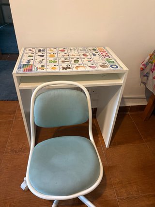 Conjunto Escritorio y Silla Infantil