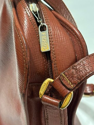 Borsa a tracolla Gianfranco Ferrè vintage in pelle