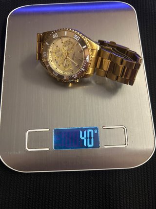 Reloj BD Dorado Cronógrafo