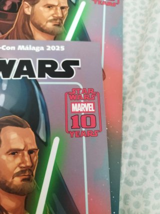 Lote comic-con Málaga comic Star Wars