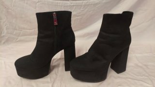 Botines Zara Plataforma Talla 38