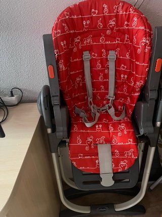 Trona Chicco Roja Estampada