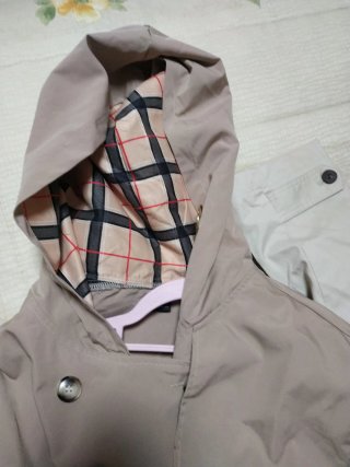 Gabardina Beige Mujer Talla 4XL