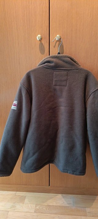 Chaqueta polar marrón como nueva talla 14