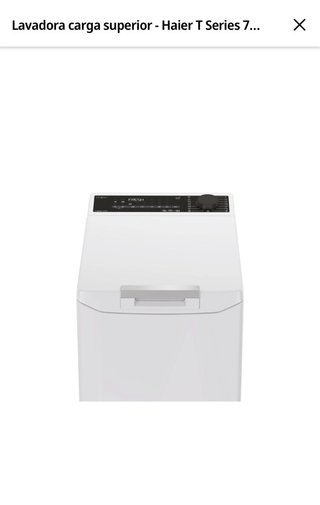 Lavadora Haier Carga Superior 8kg