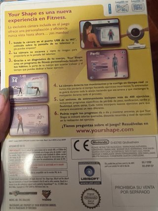 Juego Wii Your Shape Fitness Evolved
