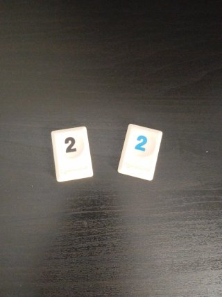 Para Erika fichas Rummikub