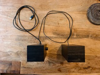 Sistema de audio 2.0 Cinnkeyi USB con Bluetooth