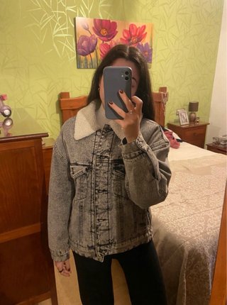 Chaqueta vaquera con borreguito