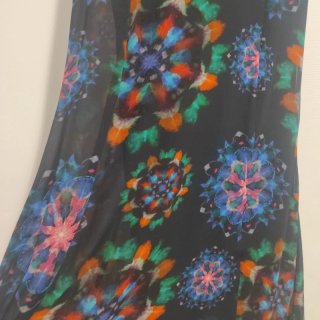 Abito Desigual Donna fantasia floreale