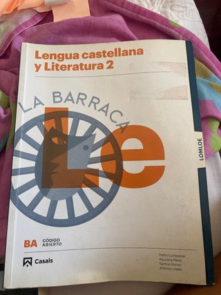 Lengua castellana y literatura 2, Le Bachillerato
