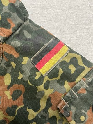 Chaqueta Militar Camuflaje Vintage Rara