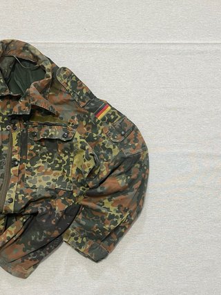 Chaqueta Militar Camuflaje Vintage Rara