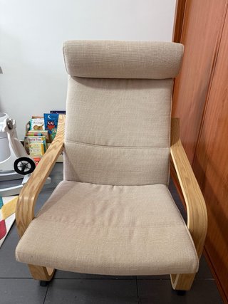 Sillón Poäng Ikea Beige