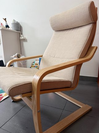 Sillón Poäng Ikea Beige