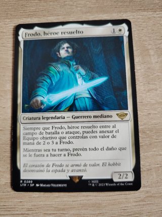 Carta Magic Frodo, héroe resuelto LTR