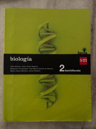 Biología, 2 Bachillerato