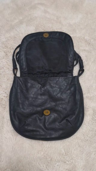 Bolso bandolera negro bohemio