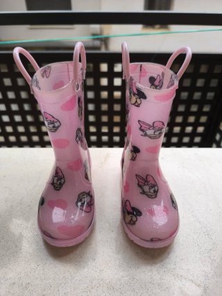 Botas de agua infantiles rosas