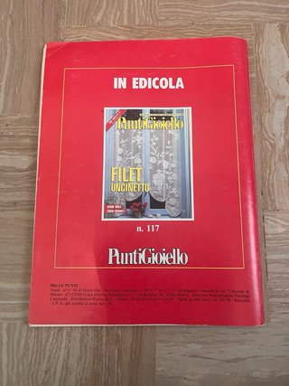 Rivista Millepunti Uncinetto Filet schemi