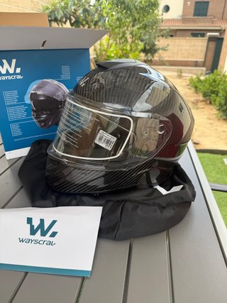 Casco Integral Wayscral Carbono