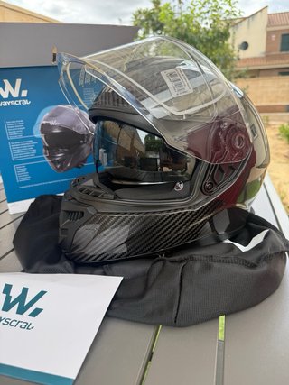 Casco Integral Wayscral Carbono