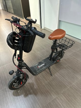 Patinete eléctrico i12 con asiento