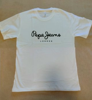 Camiseta Pepe Jeans London Blanca Talla M