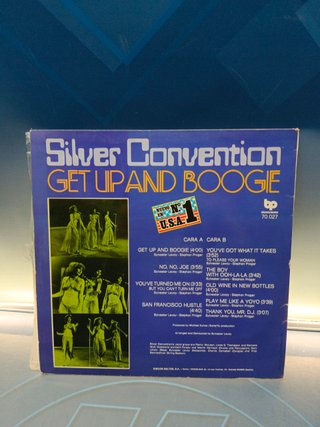 disco LP vinilo Silver Convention – Get Up And Boogie, LP, Comp, S/Edition 1976, Spain