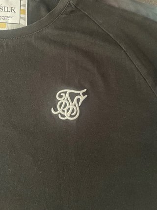 Camiseta SikSilk Negra - Talla M