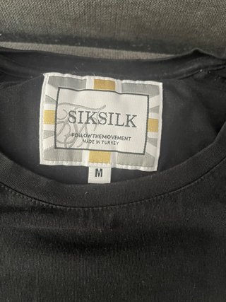 Camiseta SikSilk Negra - Talla M